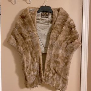 Vintage Real Mink Stole